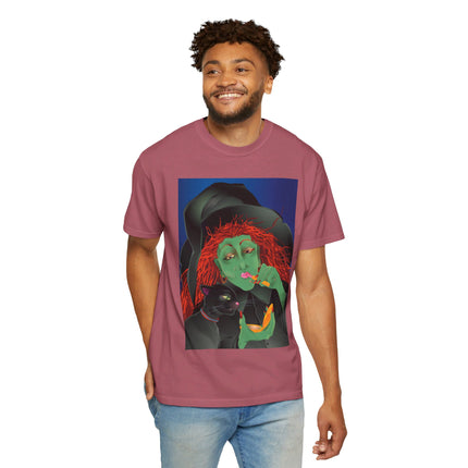 Mirror, Mirror A Witch's Touch Unisex Garment-Dyed T-shirt