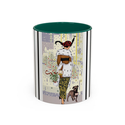 Wrapped in Elegance Colorful Mugs (11oz, 15oz)