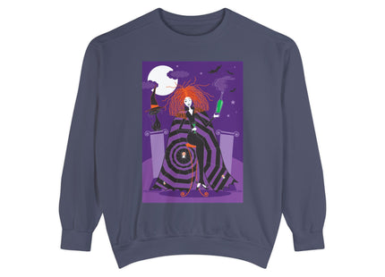Mystic Elegance Unisex Garment-Dyed Sweatshirt