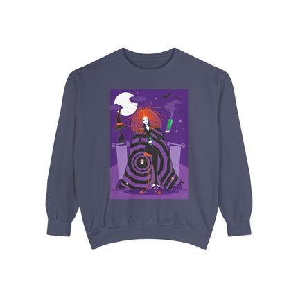 Mystic Elegance Unisex Garment-Dyed Sweatshirt