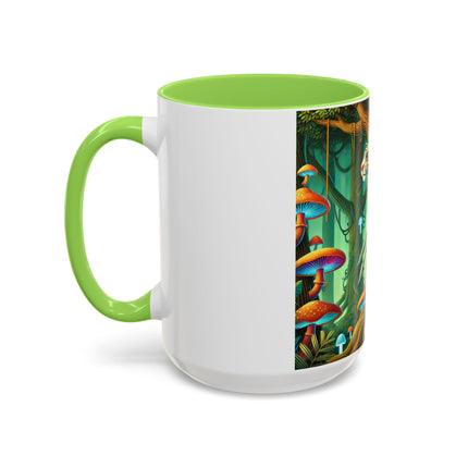 Silent Stripes Colorful Mugs (11oz, 15oz)