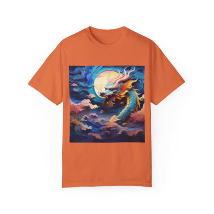 A Dragon's Ascent Unisex Garment-Dyed T-shirt