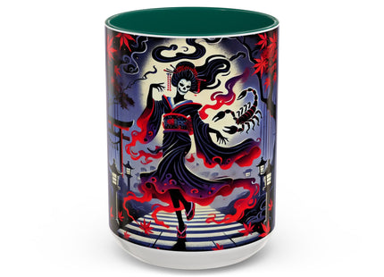 Halloween Sorceress Colorful Mugs (11oz, 15oz)