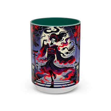 Halloween Sorceress Colorful Mugs (11oz, 15oz)