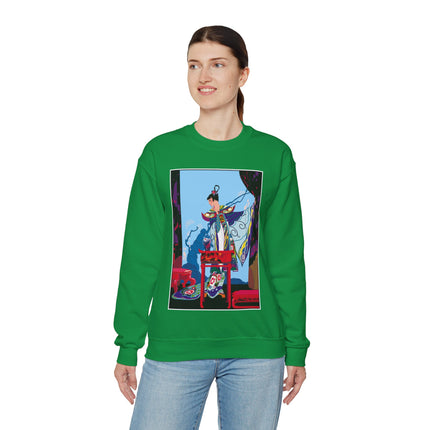 A Visual Journey by Umberto Brunelleschi Women's Heavy Blend™ Crewneck Sweatshirt