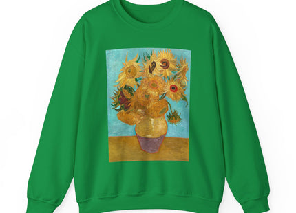 Vase with Twelve Sunflowers by Vincent Van Gogh Heavy Blend™ Crewneck Sweatshirt