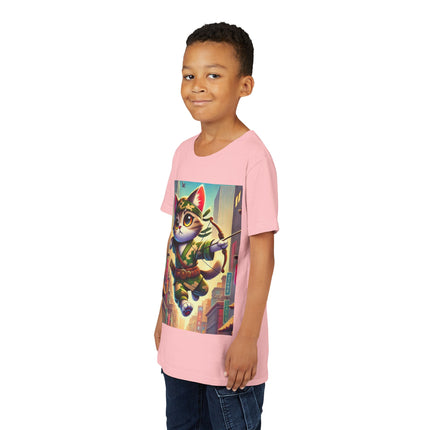 Archer Cat Youth Short Sleeve Tee