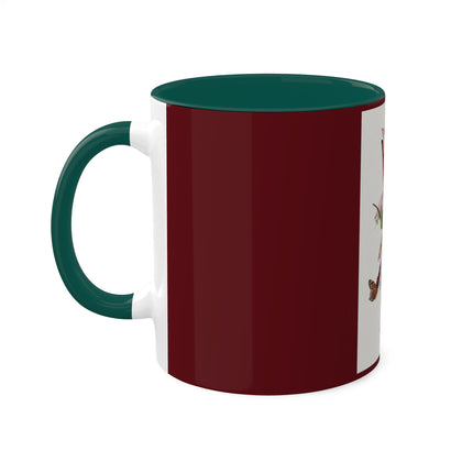 Hummingbird by Paul Gervais Colorful Mugs, 11oz
