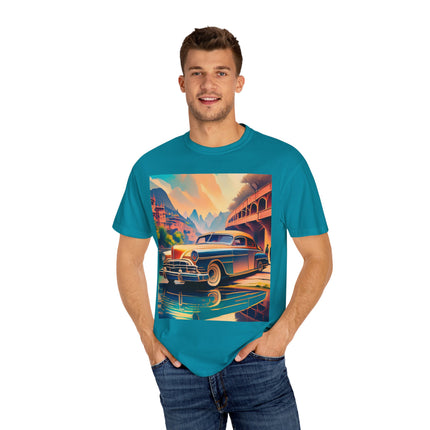 1953 Buick Roadmaster Unisex Garment-Dyed T-shirt