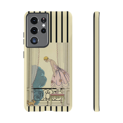 Falbalas et fanfreluches, La Souris by George Barbier Phone Cases