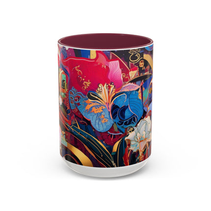 Ethereal Irises Colorful Mugs (11oz, 15oz)