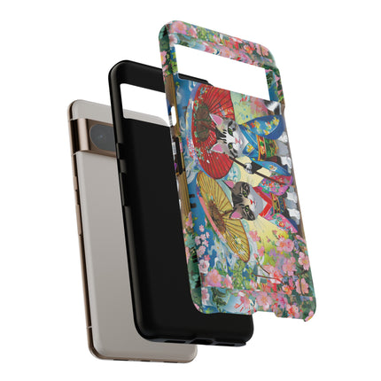 Kimono Kitties Phone Cases