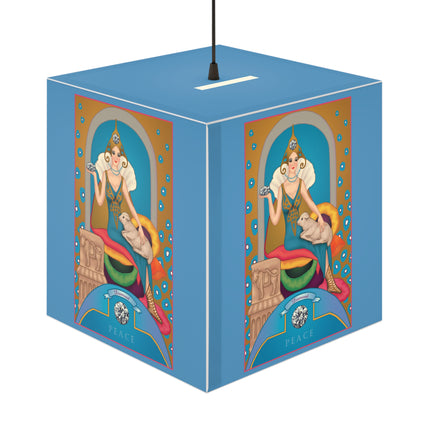 April & Diamond Zodiac Light Cube Lamp