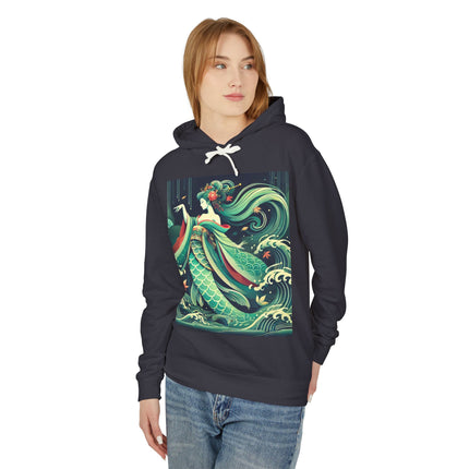 Mermaid Queen Rising from the Deep Hoodie