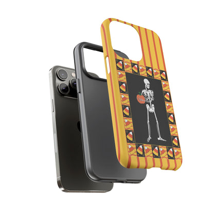 Candy Corn Skeleton Phone Cases