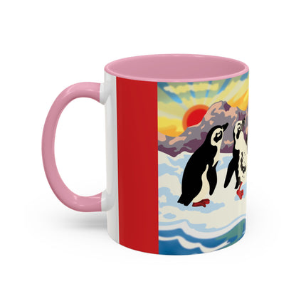 Snowball Shenanigans Colorful Mugs (11oz, 15oz)