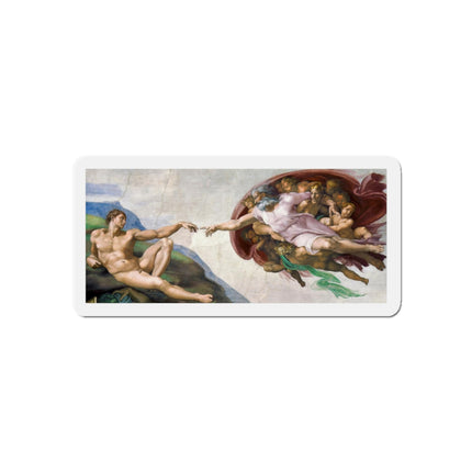 The Creation of Adam by Michelangelo Buonarroti Die-Cut Magnets (5 Sizes)