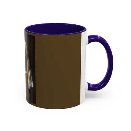 Girl with a Pearl Earring by Johannes Vermeer Colorful Mugs (11oz, 15oz)