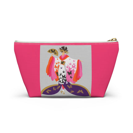 Butterfly Kimono Cosmetic Bag – Elegant Japanese Fantasy & Whimsical Grace