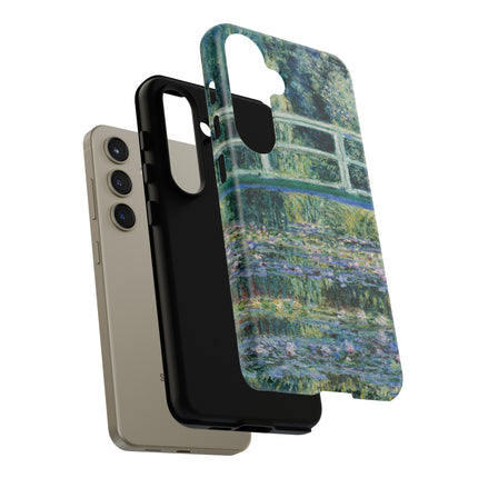 Water Lilies and Japanese Bridge by Claude Monet Phone Cases