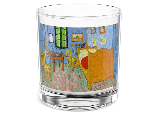 The Bedroom by Vincent Van Gogh Rocks Glass, 10oz