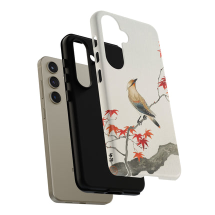 Japanese Bird on Maple by Ohara Koson Phone Cases