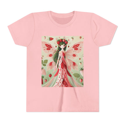 Strawberry Fairy Delight Youth Short Sleeve Tee