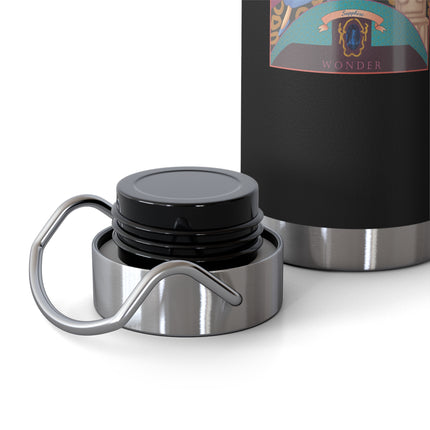 September & Sapphire (from the Gem Series) by Sofia Chiostri Copper Vacuum Insulated Bottle, 22oz