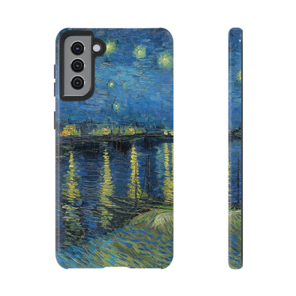 Starry Night Over the Rhone by Vincent Van Gogh Phone Cases