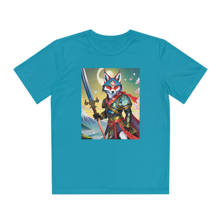 Cyberpunk Samurai Youth Competitor Tee