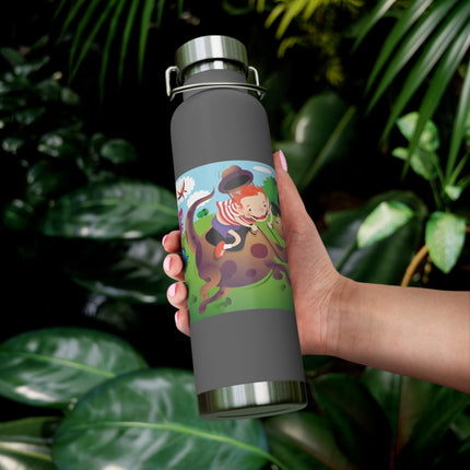 Rip-Roaring Fun Copper Vacuum Insulated Bottle, 22oz