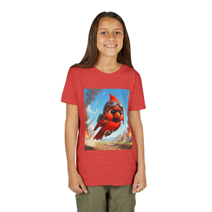 Cardinal Dive Bomber Youth Short Sleeve Tee