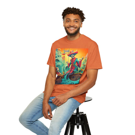 Skeleton Crew of the Misty Seas Unisex Garment-Dyed T-shirt