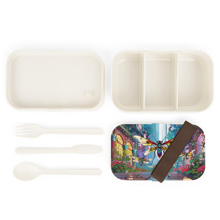 Neon Swarm Bento Lunch Box