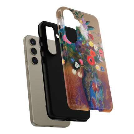 Bouquet of Flowers by Odilon Redon Phone Cases