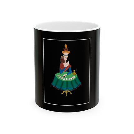 Wisdom's Play: Unveiling the Secrets of the Heart and Mind Ceramic Mug 11oz
