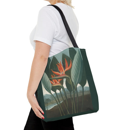 Bird of Paradise by Robert John Thornton Tote Bag (AOP)