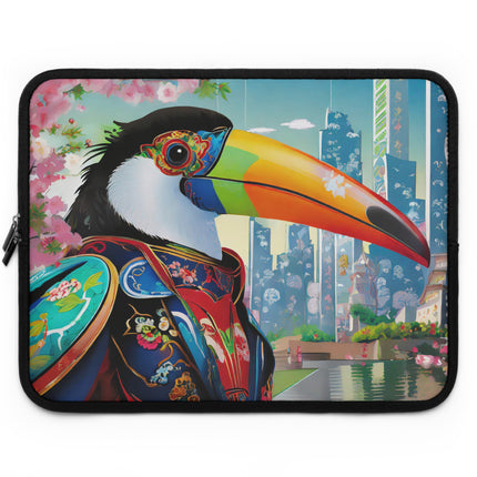 Cyber Toucan Chic Laptop Sleeve