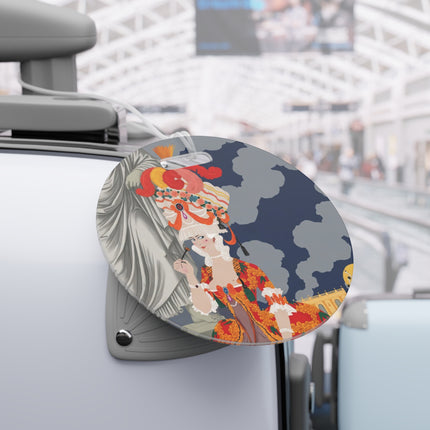 Butterfly Geisha Luggage Tag – Elegant Grace & Whimsical Charm