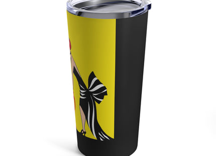 A Moment of Elegance: A Passionate Embrace Amidst Golden Splendor Tumbler 20oz