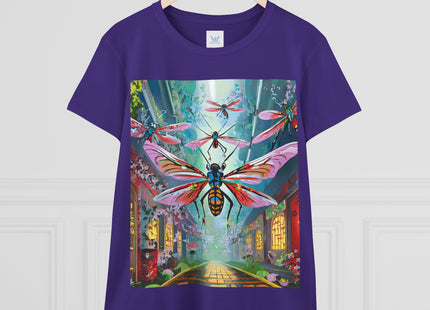 Neon Swarm Cotton Tee