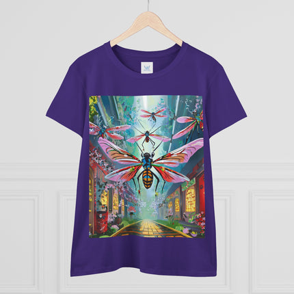 Neon Swarm Cotton Tee
