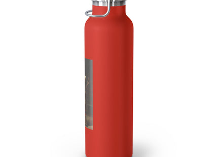 A Rich Kirghiz Huntsman with a Falcon by Vasily Vereshchagin Copper Vacuum Insulated Bottle, 22oz