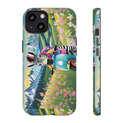 Stripes on Wheels Phone Cases