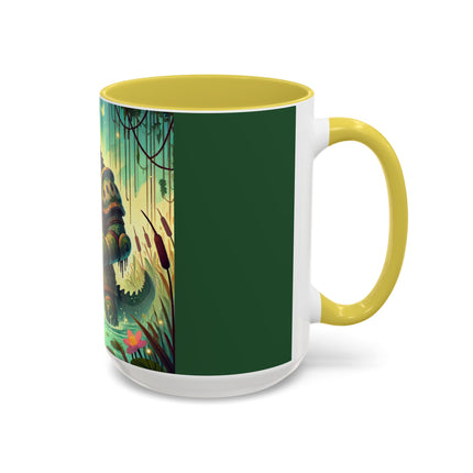 Swamp Tyrant Colorful Mugs (11oz, 15oz)