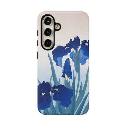 Iris Flowers by Ohara Koson Phone Cases