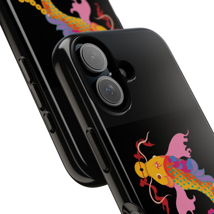 Golden Koi Phone Case – Lucky Swim & Vibrant Fortune