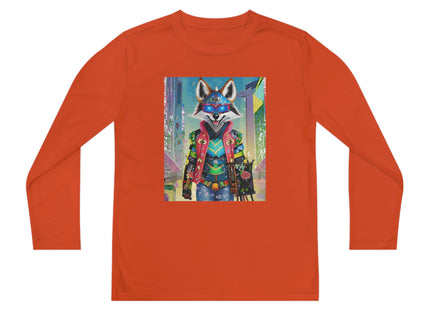 Cyber Hyena Youth Long Sleeve Competitor Tee
