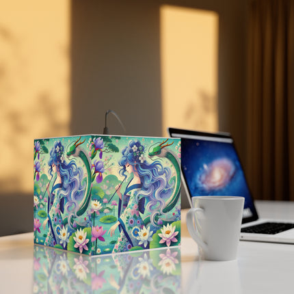 Fairy of the Koi Pond Light Cube Lamp