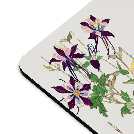 Aquilegia Flower by Tanigami Kônan Mouse Pad, Round and Rectangle